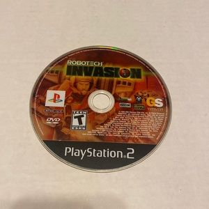 Robotech invasión- play station 2 video game